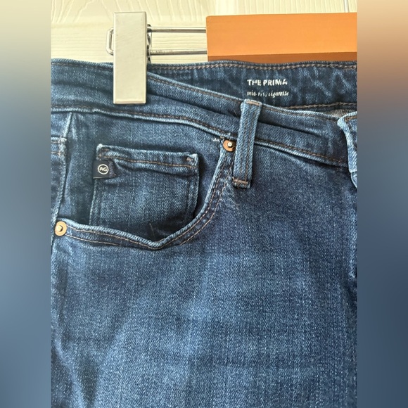 Adriano Goldschmied the prima cigarette jeans size 29/29 dark denim stretch - Picture 12 of 15